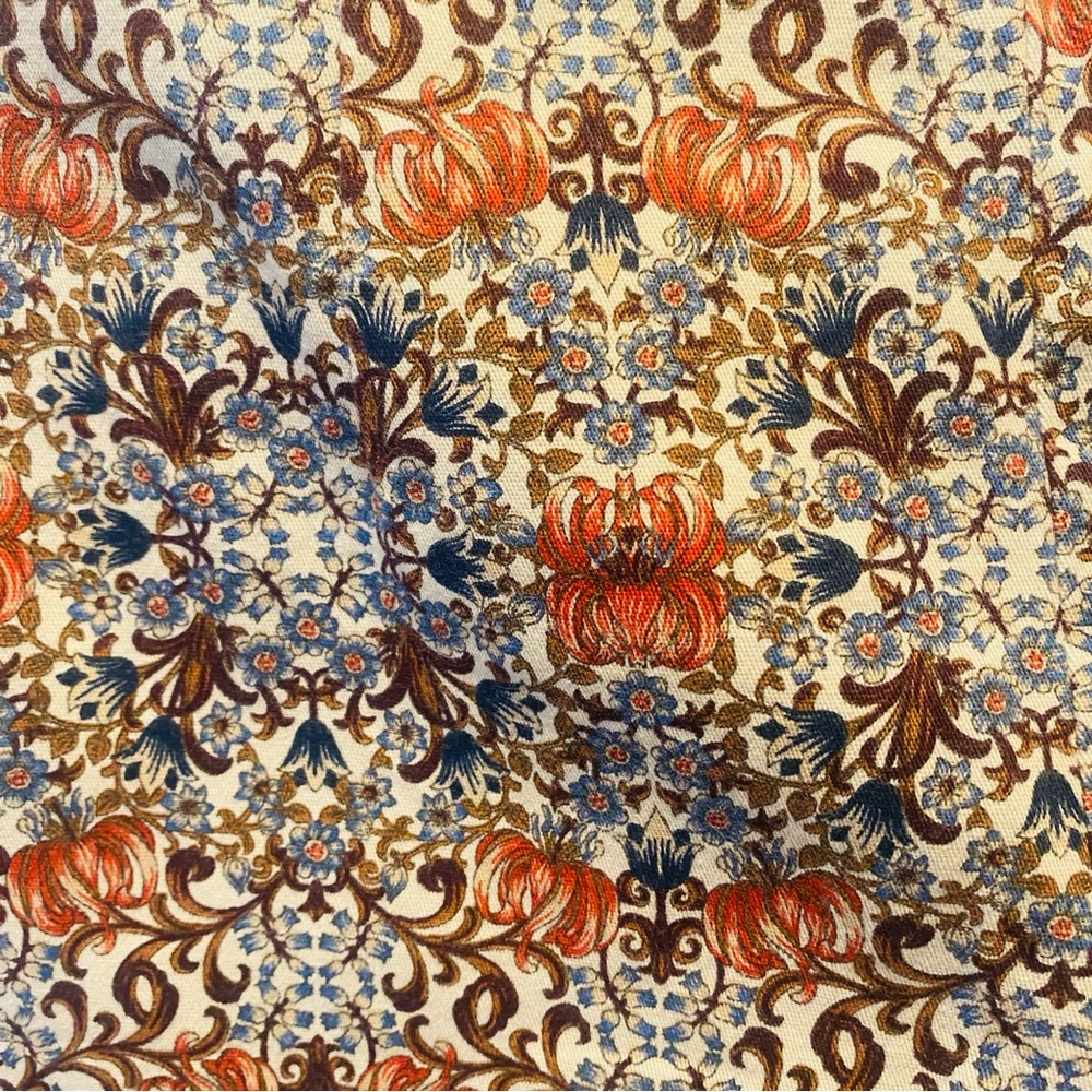 Zara Basic Printed Wallpaper Floral Pattern Dress… - image 4